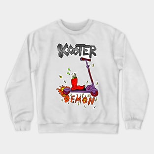 SCOOTER DEMON Crewneck Sweatshirt